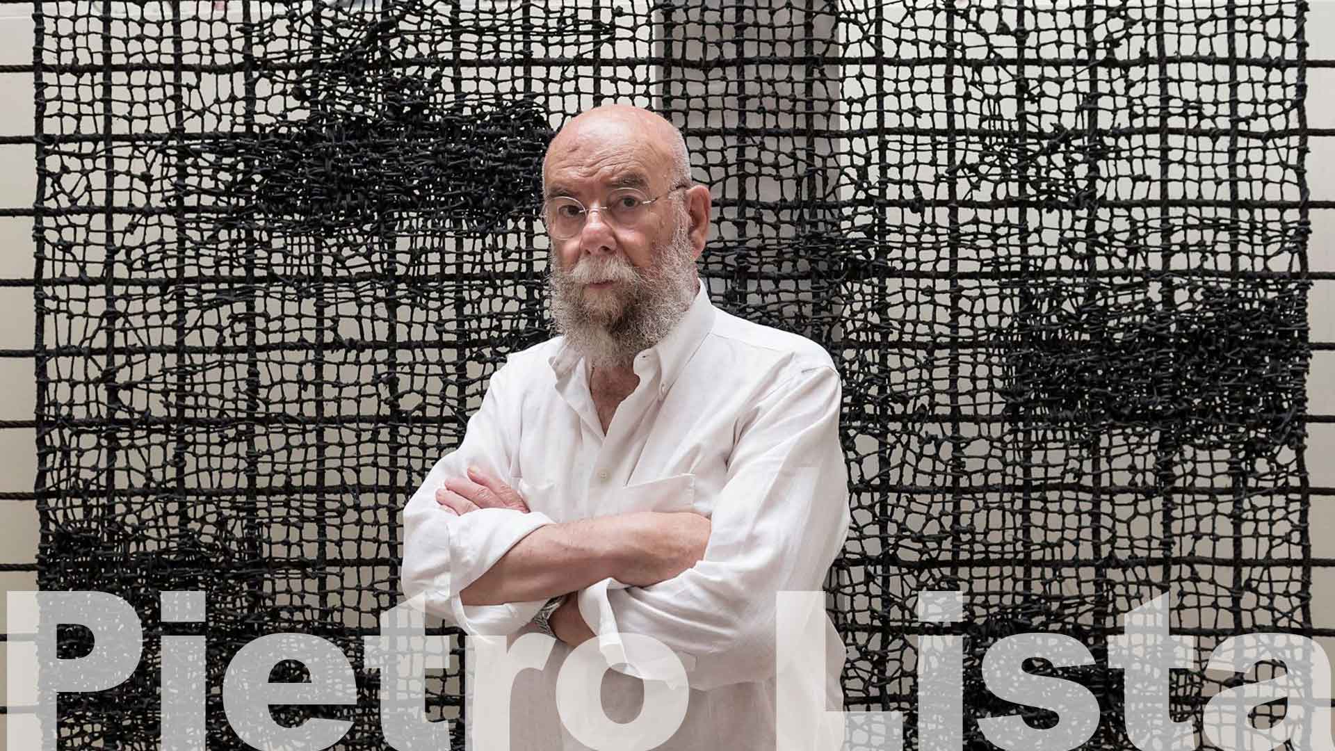 Pietro Lista la forza di cinquant’anni di sperimentazione tra pittura scultura e azione